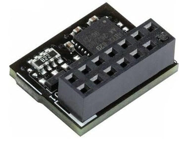 TPM SPI Module System Components M-Board